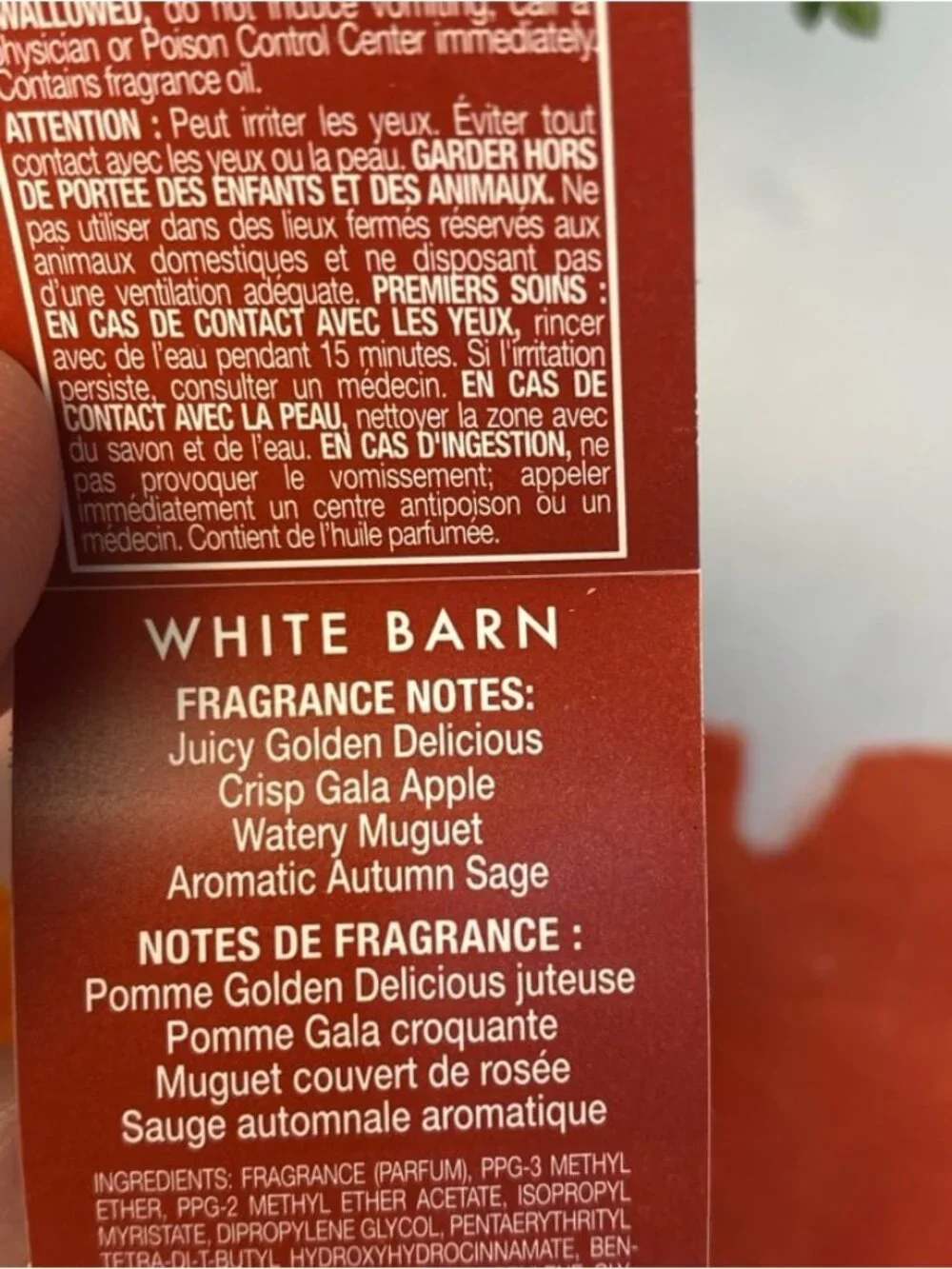 “Country Apple” “Apple Cinnamon Spice” Bath & Body Works 2 Wallflower Refills